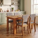 Ver imagem 2 de Kit Mesa de Jantar Palace Mel com 4 Cadeiras Bela