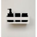 Ver imagem 2 de Kit 2 Prateleiras Nicho para Banheiro Cosméticos 30 Cm