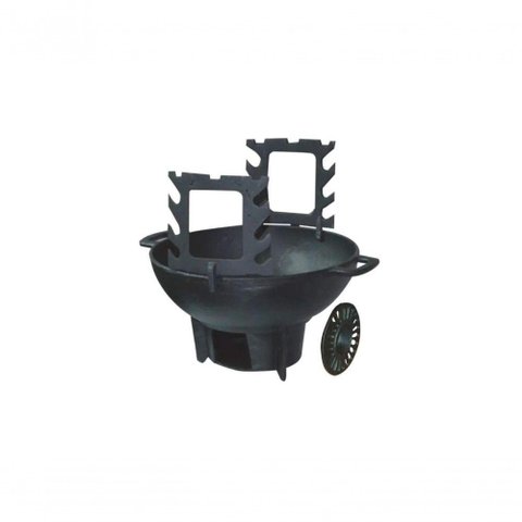Fogareiro/churrasqueira Gengiskan Completo Diametro 31cm