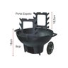 Fogareiro/churrasqueira Gengiskan Completo Diametro 31cm - 2