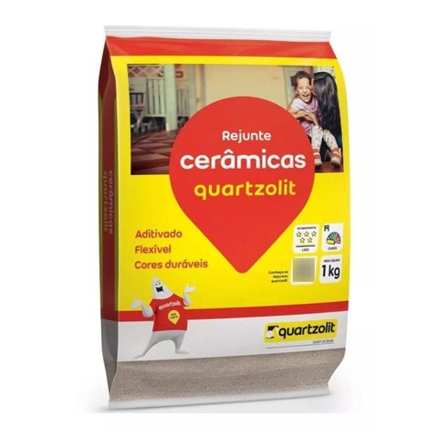 Rejunte Quartzolit Cinza Platina 1kg