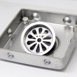 Ralo Invisível Tampa Oculta Aço Inox 304 Anti Odor 10x10cm - 7