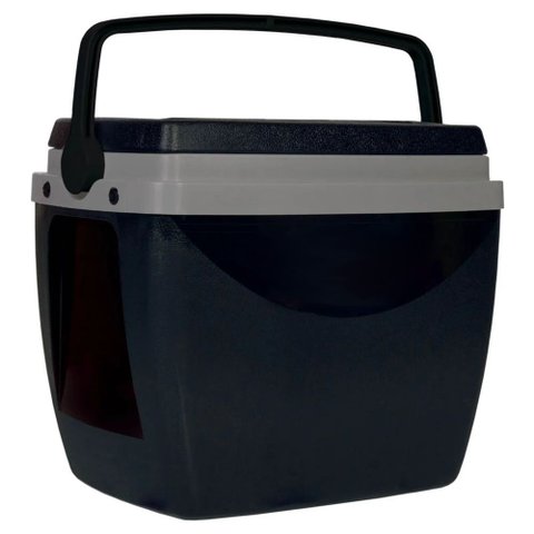 Caixa Térmica Cooler 26l com Alça Mor Conserva por Horas:preto