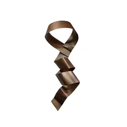 Decoração Escultura de Parede Abstrata Aço Cobre Exclusiva no Brasil P/ Casa Quarto Escritório - 1