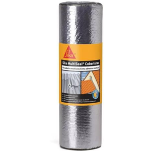 Manta Asfaltica Multiseal Aluminio 50cm X 10m Sika