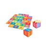 Tapete Bebê Infantil, Tatame, Educativo, Alfanumérico, Eva, 36 Peças, 5mm 17x17 Cm Gv Brink Tapete e - 2
