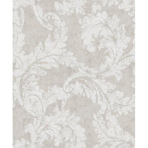 Papel de Parede Wiler Livina - Arabesco Bege Acinzentado