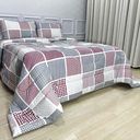 Ver imagem 1 de Edredom Solteiro Dupla Face 400 Fios Micropercal Toque de Pêssego 100% Poliéster Antialérgico Helois