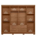Ver imagem 7 de Guarda-Roupa Paranavaí 8 Portas 6 Gavetas com Espelho Paraná Marrom/Jatoba