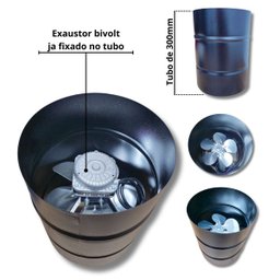 Kit Completo Churrasqueira Gourmet Médio 1 Tubo - 9