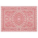 Ver imagem 1 de Tapete Sala Nobre 2,00x2,50 Antider Domani Gardenia Vermelho
