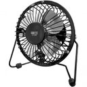 Ver imagem 3 de Mini Ventilador Usb Portátil de Mesa em Metal Cores Ls-904