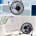 Ver imagem 2 de Mini Ventilador Usb Portátil de Mesa em Metal Cores Ls-904