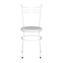 Ver imagem 3 de 2 Cadeiras para Mesa Epoxi Branca:branco