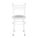 Ver imagem 5 de 2 Cadeiras para Mesa Epoxi Branca:branco