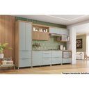 Ver mais imagens de Paneleiro de Cozinha Marquesa 2 Portas e 2 Gavetas 70cm Nature/verde - Nesher
