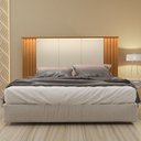 Ver imagem 2 de Cabeceira para Cama Casal com Led Duo