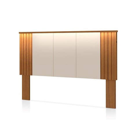 Cabeceira para Cama Casal com LED Duo