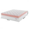 Colchão Queen Vian Duplo Malbec Rose -  - 2