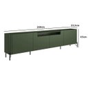 Ver imagem 3 de Rack para Sala 4 Portas Lisas MDF L220 X A65cm