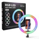 Ver imagem 2 de Iluminador Ring Light Colorido Rgb Branco Frio Quente Tripé
