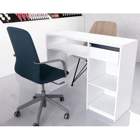 Mesa Manicure 1 Gaveta 100% MDF - Envio Montado