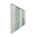 Ver imagem 4 de Porta Balcão de Alumínio Branco 6 Folhas 210x180 com Fechadura Linha 25
