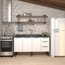 Gabinete Cozinha em Aço Júpiter 160 3 Gavetas Branco - Cozimax - 1