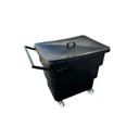 Ver imagem 1 de Caixa de Contenção em Polietileno com Grelha Separadora,tampa e Rodas - 300 Litros