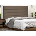 Ver imagem 2 de Cabeceira Queen 160 cm Greta Suede - SSX Multicoisas - Caramelo