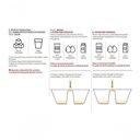 Ver imagem 3 de Forma Mini Pudim C/tampa Forneável 500 Ml C/30 Unidades