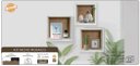 Ver imagem 4 de Kit c/ 3 Nichos Decorativos Mosaico Kit Nb Mosaico:Preto