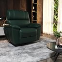 Ver imagem 6 de Poltrona do Papai Reclinável Elétrica Armênia Power Touch Couro Verde - Gran Belo
