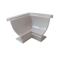 Ver imagem 1 de Kit/10 Cantoneira Interna Branco para Moldura/sanca de Forro Pvc