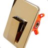 Kit Ducha Chuveiro Acabamento Registro Misturador Dourado Gold - 13
