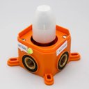 Ver imagem 4 de Kit Ducha Chuveiro Acabamento Registro Misturador Dourado Gold