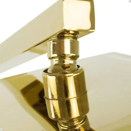 Kit Ducha Chuveiro Acabamento Registro Misturador Dourado Gold - 11