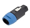 Ver imagem 1 de Plug Speakon Macho 8 Vias C/trava Emb 04 Pçs
