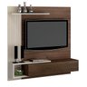 Painel Home Suspenso Los Angeles Para Tv Até 60'' 2 Portas:CHOCOLATE/CINAMOMO - 1