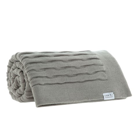 Peseira Tricot Lume Casal 2,20 m Greenjoy Kacyumara