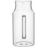 JARRA 23x16x16cm 1,5L BOROSILICATO TRANSPARENTE TAMPA INOX - 4