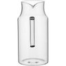 JARRA 23x16x16cm 1,5L BOROSILICATO TRANSPARENTE TAMPA INOX - 6