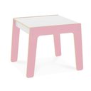 Ver imagem 1 de Mesa Infantil Madeira Mesinha Criança Rosa MDF Menina Escolar Brinquedoteca Estudos Moderna Multiuso