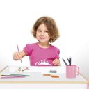 Ver mais imagens de Mesa Infantil Madeira Mesinha Criança Rosa MDF Menina Escolar Brinquedoteca Estudos Moderna Multiuso