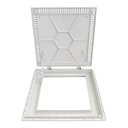 Ver imagem 6 de Tampa Casa Máquina Piscina Lisa Articulada Grelha 80x80cm B2