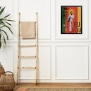 Ver imagem 2 de Quadro Gilberto - Andá com Fé Eu Vou 33x24cm - com Vidro:moldura Preta