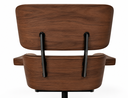 Ver imagem 4 de Poltrona Charles Eames com Puff - Caramelo 151 - Imbuia