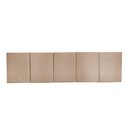 Ver imagem 6 de Cabeceira Painel para Cama Box Casal Queen Tecido Veludo - 1 Módulo 30x40cm Bege