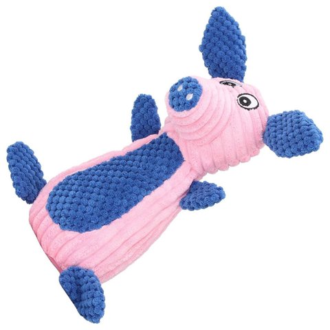 Mordedor De Pelucia Cachorro Pet Caes Gato Brinquedo Com Apito Dentiçao Bichinhos Divertido Petshop 