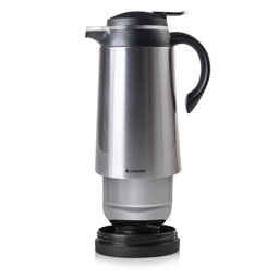 Garrafa Térmica Inox Camélia Preta 1l e Escova Limpeza Termopro - 2